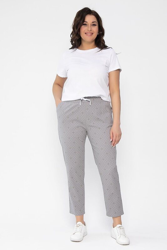 LT Collection Брюки 535331 Б13420-8М серый