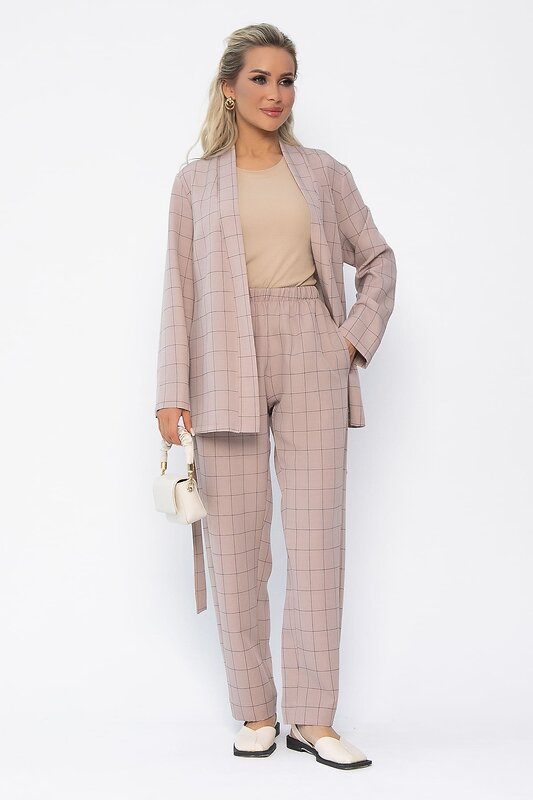 LT Collection Костюм 535348 К13542-1М бежевый