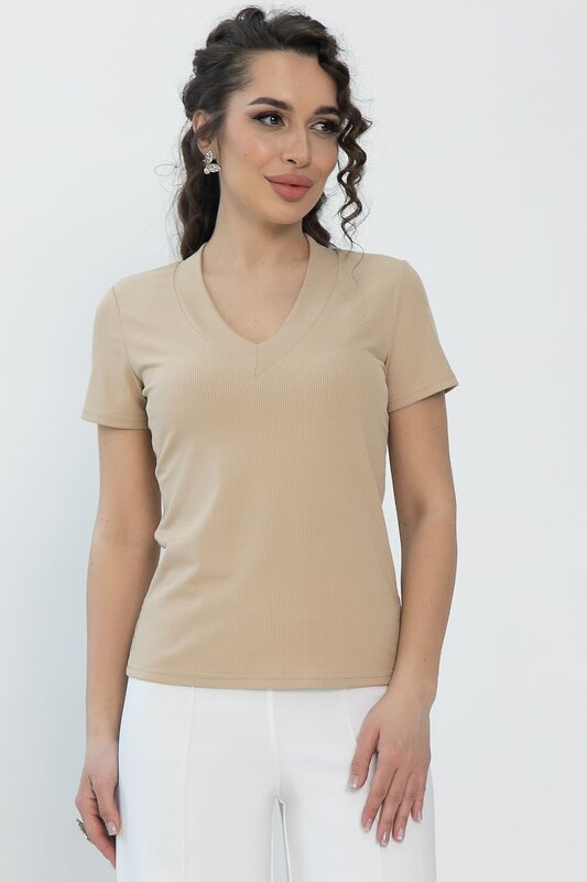 LT Collection Блуза 535353 Б13550-33М бежевый
