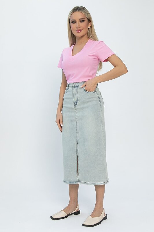 LT Collection Блуза 535355 Б13552-33М розовый