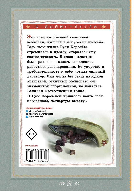 АСТ Ильина Елена "Четвертая высота" 535787 978-5-17-169632-0