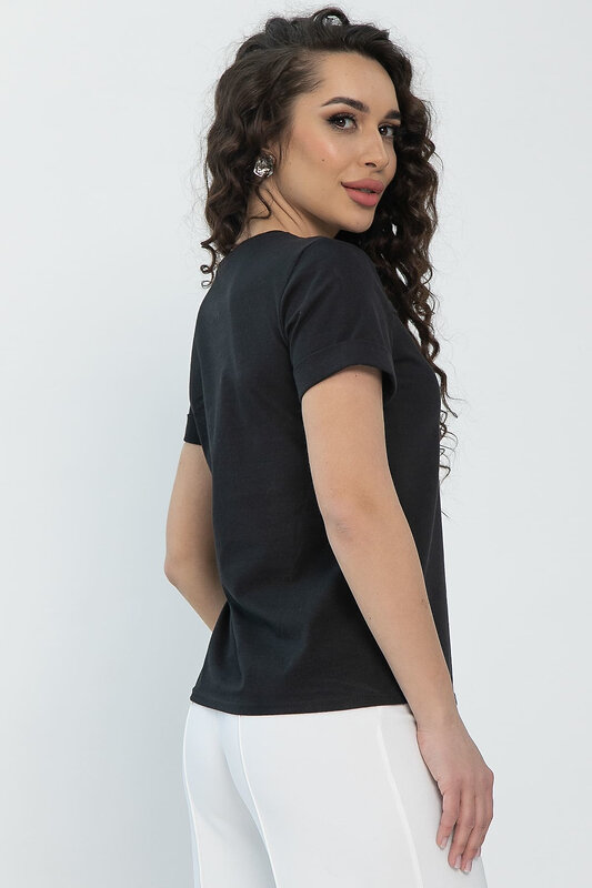 LT Collection Футболка 536013 Б13352-50М чёрный