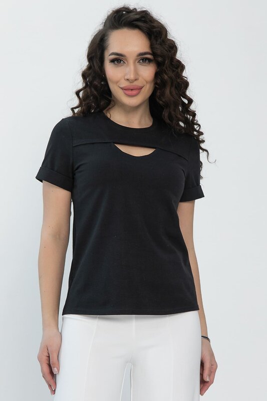 LT Collection Футболка 536013 Б13352-50М чёрный