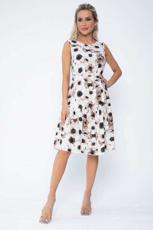 LT Collection Платье 536026 П13560-12М белый