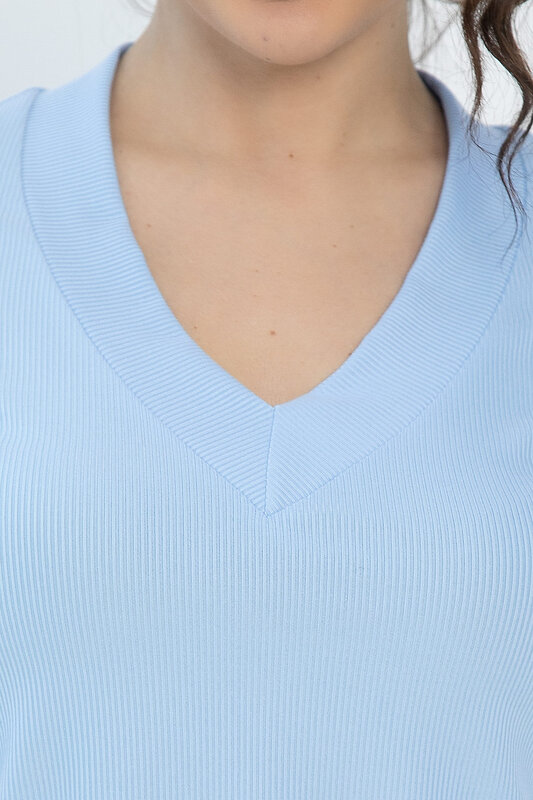 LT Collection Блуза 536029 Б13551-33М голубой