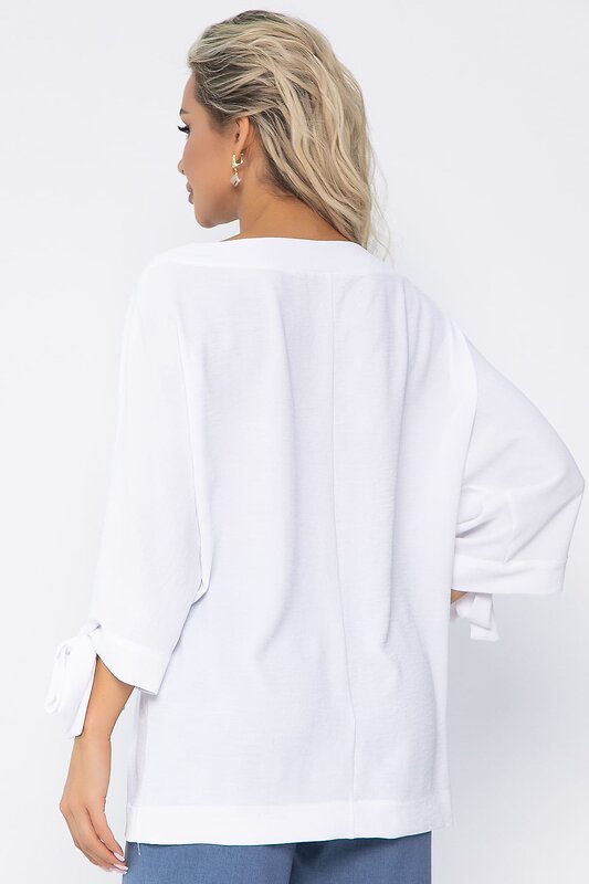 LT Collection Блуза 536032 Б13557-8М белый