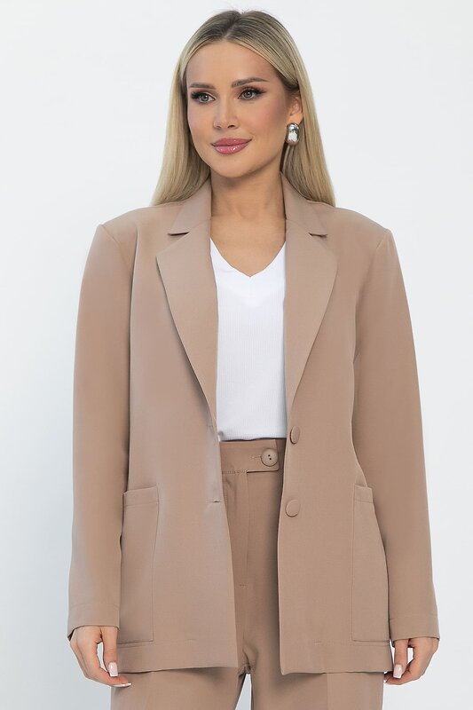 LT Collection Пиджак 536036 Б13562-33М Мокко