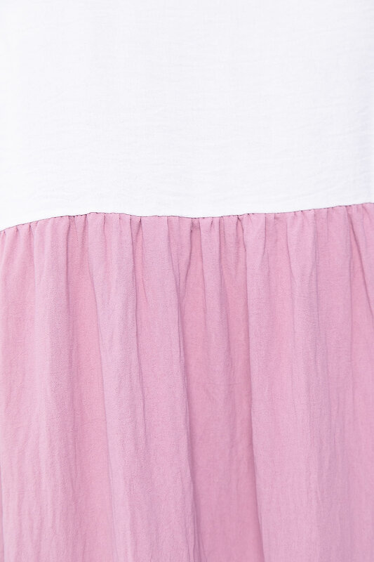 LT Collection Платье 536038 П13586-4М бело-розовый