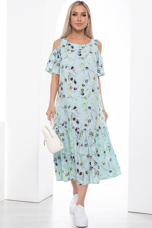 LT Collection Платье 536040 П13593-5М мятный
