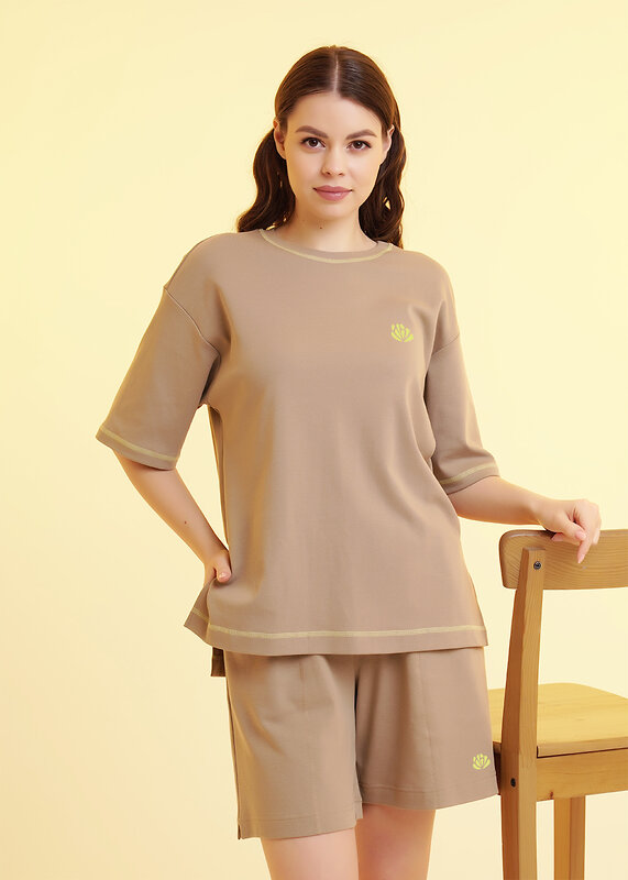 CLEVER Шорты 536215 LSH25-1168 св.коричневый
