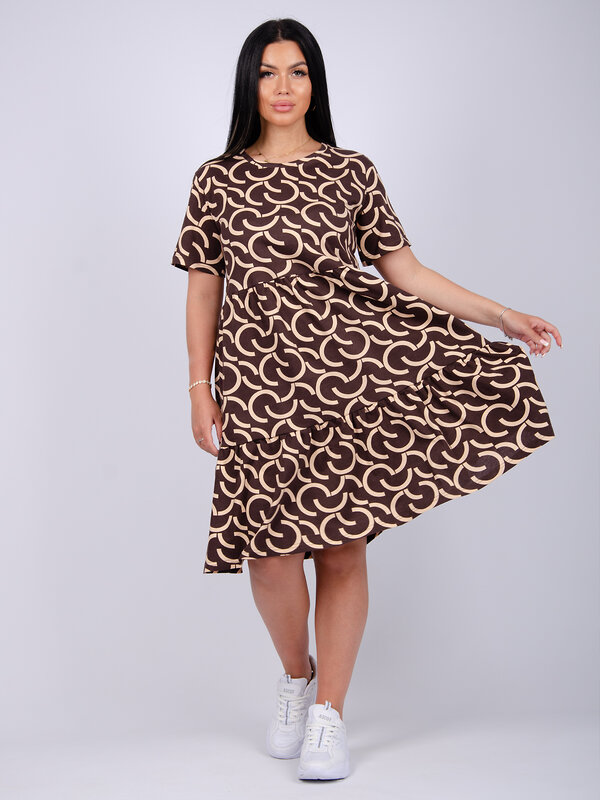 Malina Платье 536740 5838г(М) коричневый