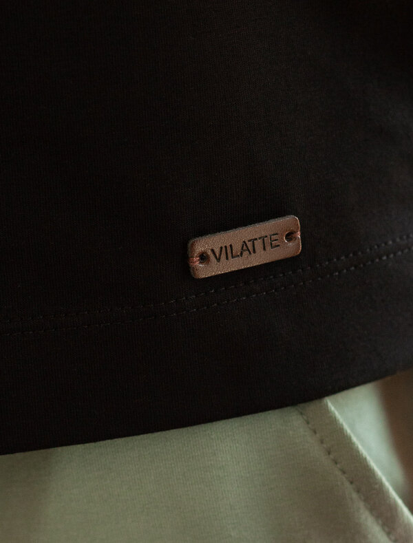 VILATTE Футболка 536955 U49.048 черный_run faster