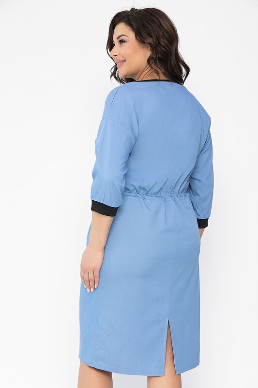 LT Collection Платье 538054 П13257-13М голубой