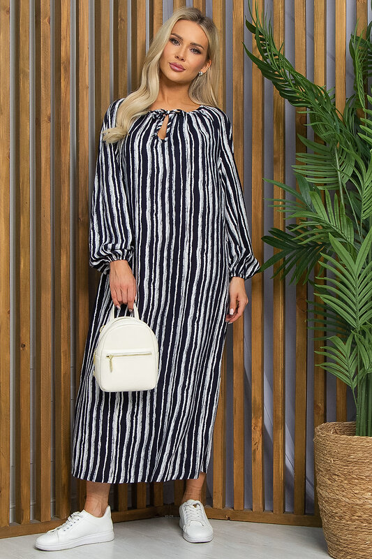 LT Collection Платье 538058 П13382-10М синий