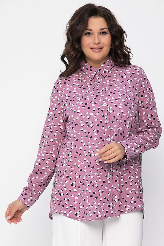 LT Collection Рубашка 538063 Б13473-16М розовый