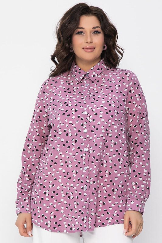 LT Collection Рубашка 538063 Б13473-16М розовый
