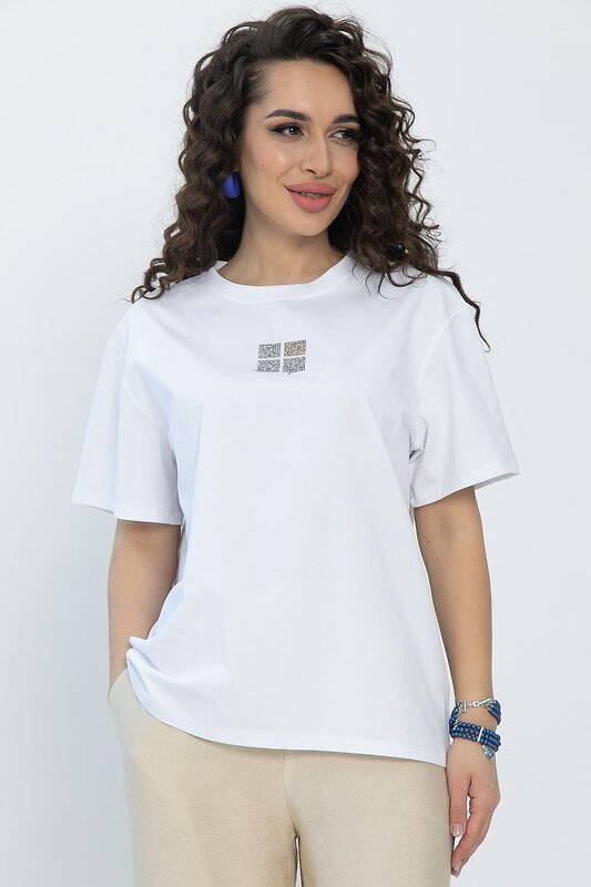 LT Collection Футболка 538064 Б13493-20М белый