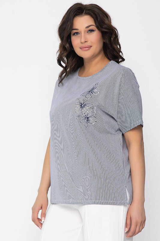 LT Collection Блуза 538067 Б13495-20М белый