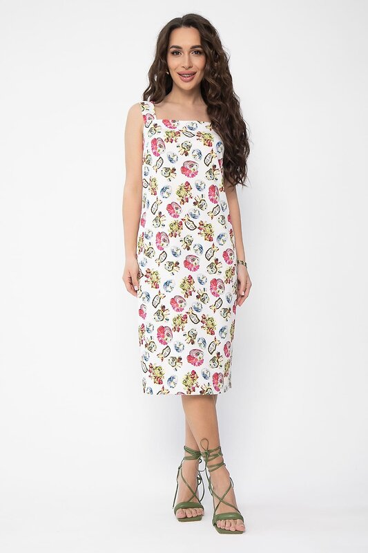 LT Collection Платье 538068 П13504-30М белый