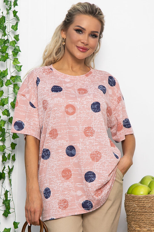 LT Collection Блуза 538069 Б13521-20М нежно-розовый