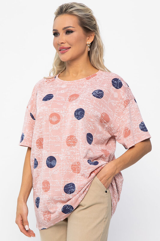 LT Collection Блуза 538069 Б13521-20М нежно-розовый