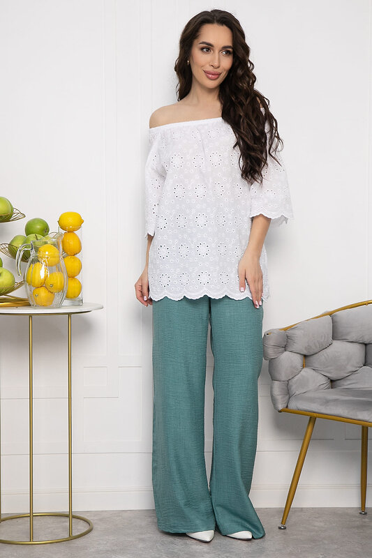 LT Collection Блуза 538088 Б13571-2М Белый