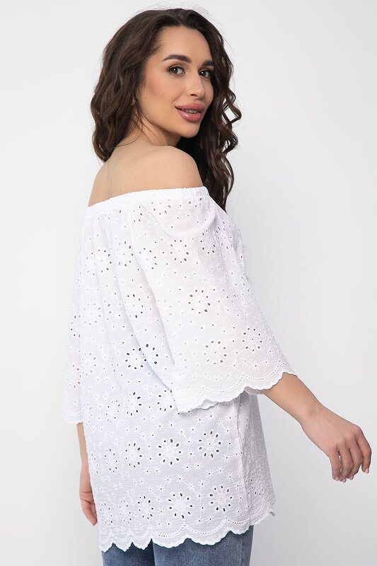 LT Collection Блуза 538088 Б13571-2М Белый