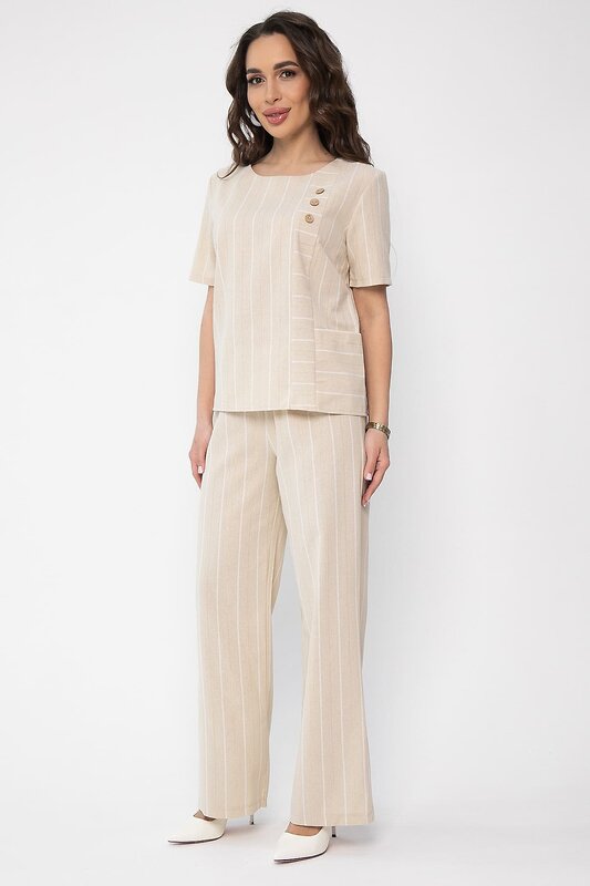 LT Collection Костюм 538113 К13595-50М бежевый