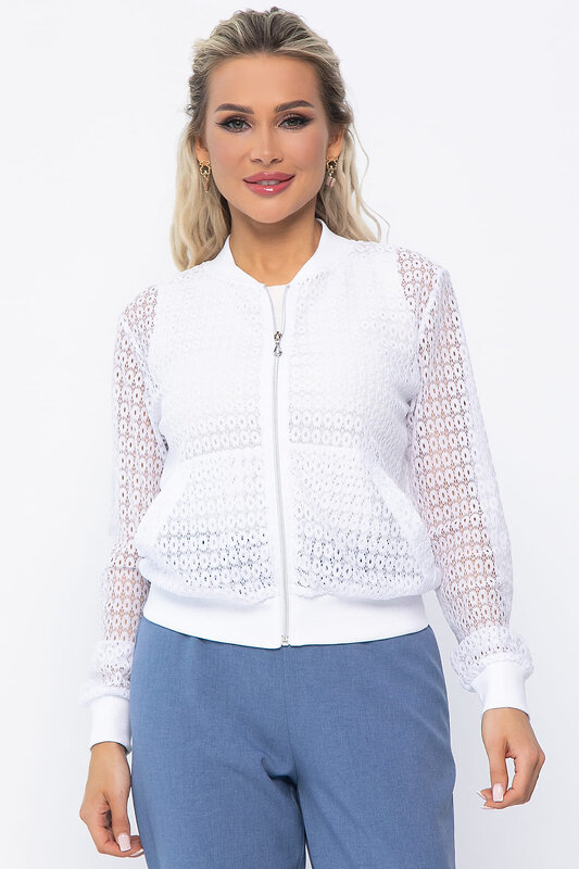 LT Collection Бомбер 538116 Б13587-13М Белый
