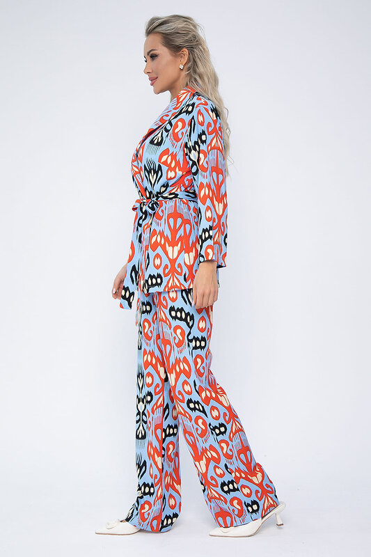 LT Collection Костюм 538118 К13610-7М голубой