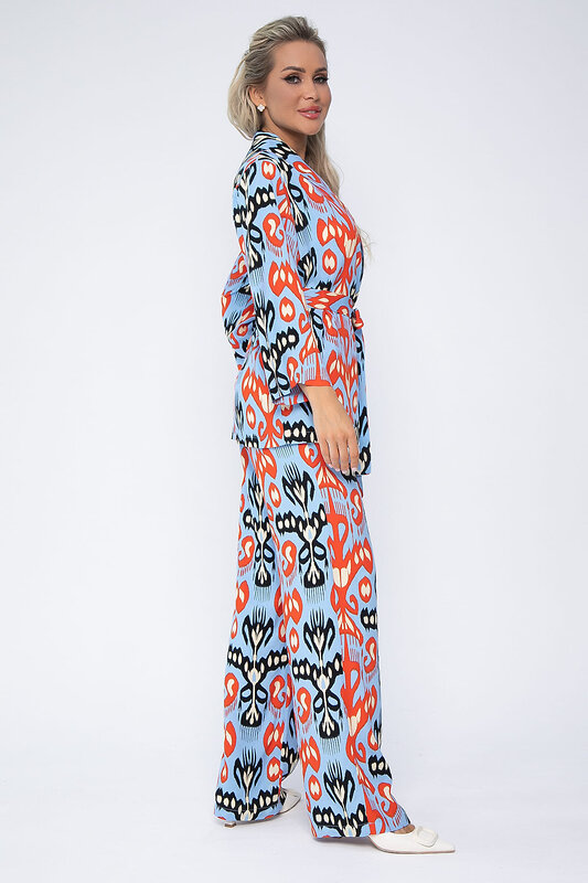 LT Collection Костюм 538118 К13610-7М голубой