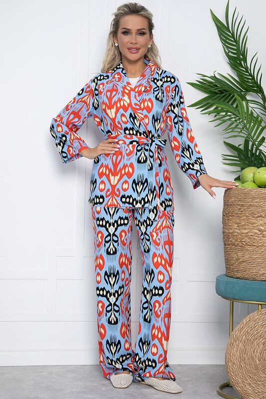 LT Collection Костюм 538118 К13610-7М голубой