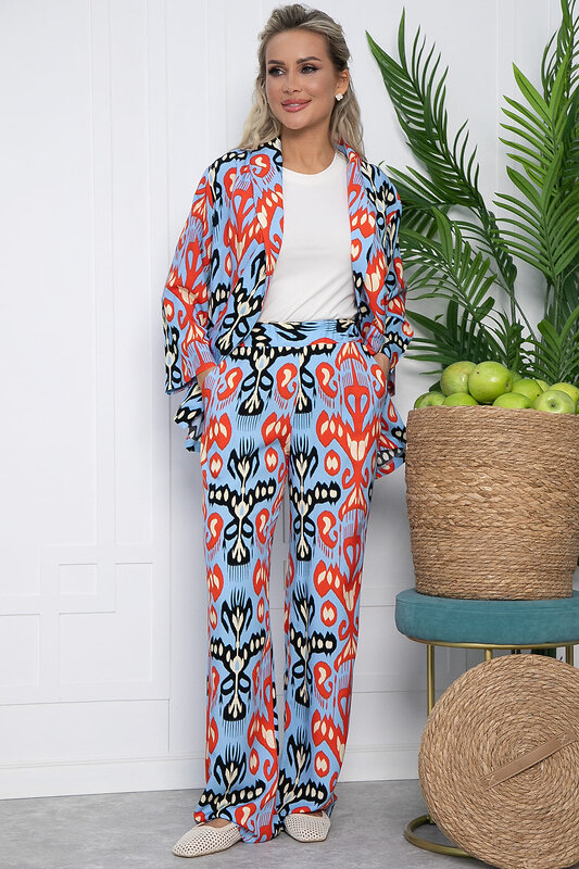 LT Collection Костюм 538118 К13610-7М голубой