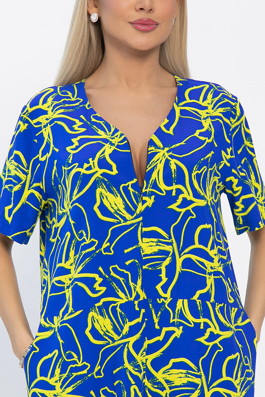 LT Collection Комбинезон 538124 К13616-7М синий