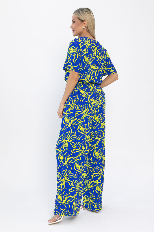 LT Collection Комбинезон 538124 К13616-7М синий
