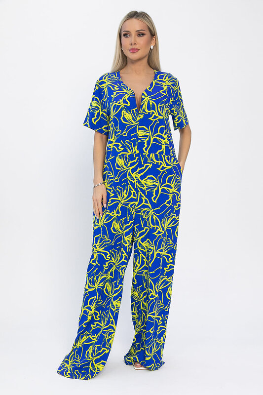LT Collection Комбинезон 538124 К13616-7М синий