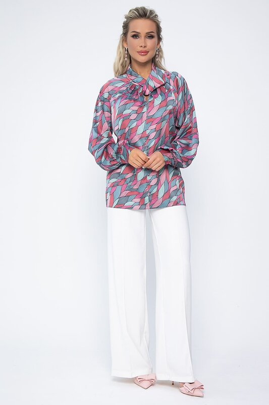 LT Collection Блуза 538127 Б13609-30М розовый