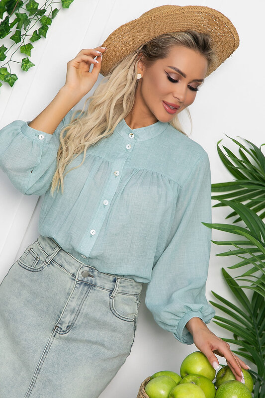 LT Collection Блуза 538130 Б13617-5М мятный