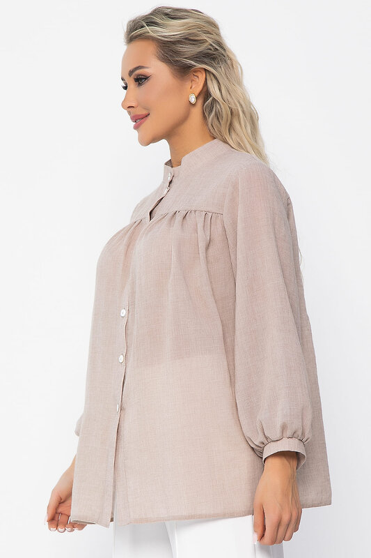 LT Collection Блуза 538131 Б13618-5М бежевый