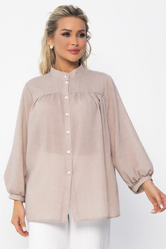 LT Collection Блуза 538131 Б13618-5М бежевый