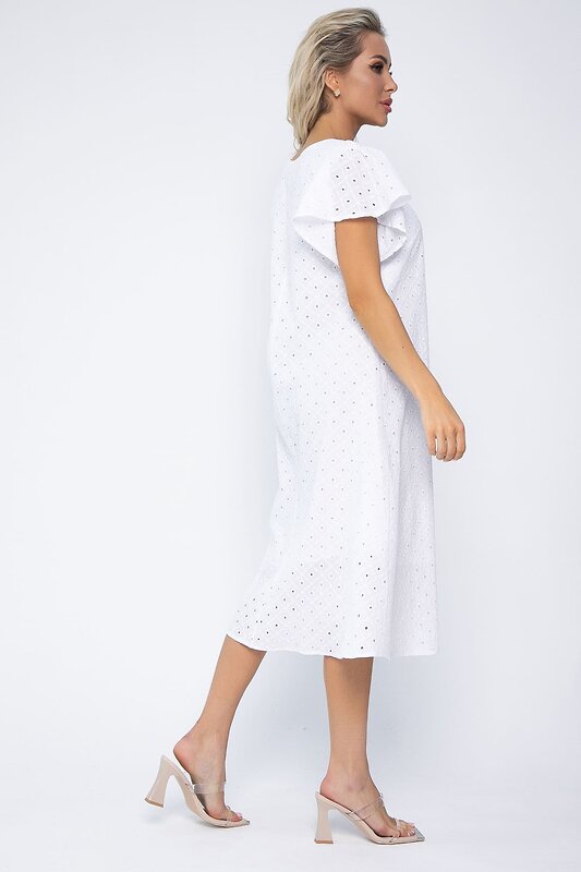 LT Collection Платье 538135 П13632-4М белый