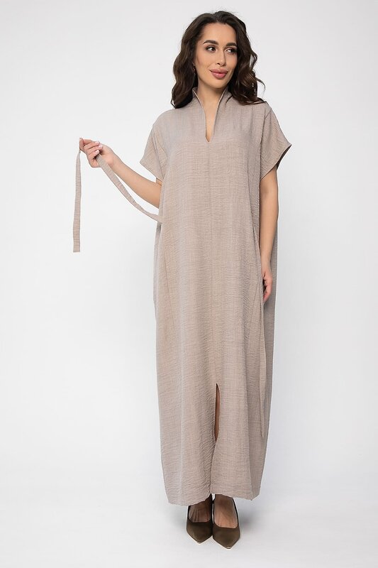 LT Collection Платье 538136 П13623-30М серо-коричневый