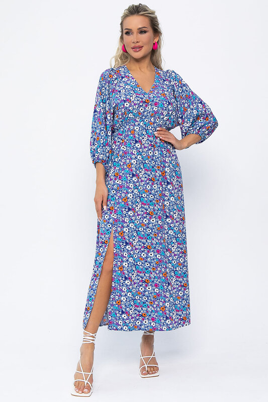 LT Collection Платье 538139 П13641-33М голубой
