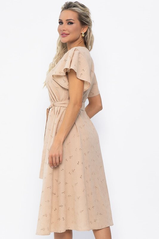 LT Collection Платье 538143 П13633-4М бежевый