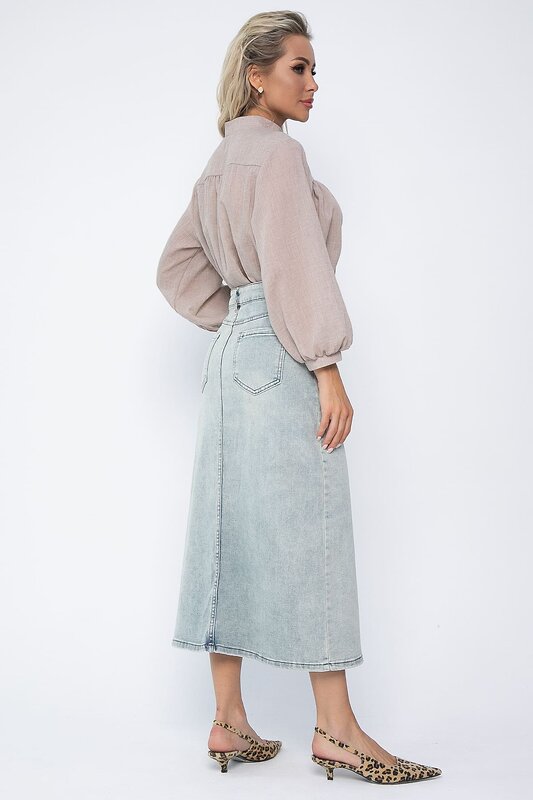 LT Collection Юбка 538148 Ю13644-4М голубо-зелёный