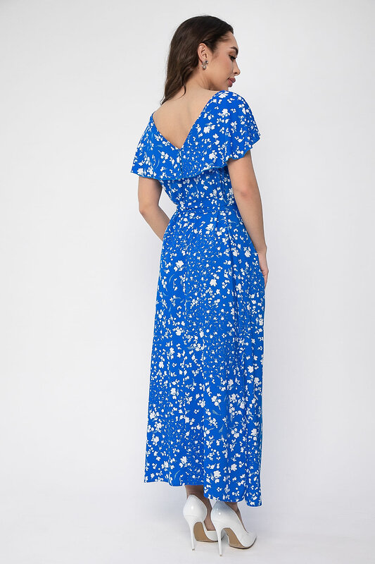LT Collection Платье 538150 П13681-16М синий