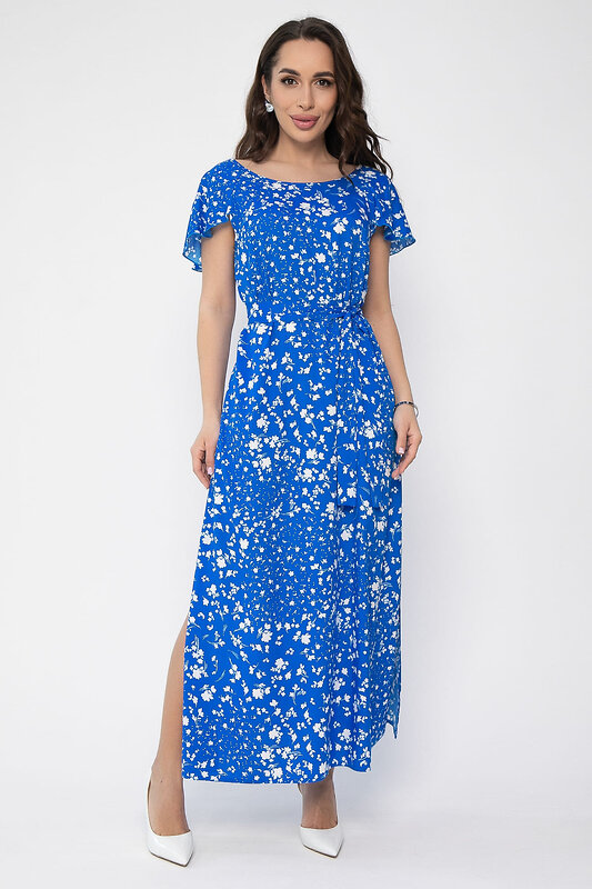 LT Collection Платье 538150 П13681-16М синий