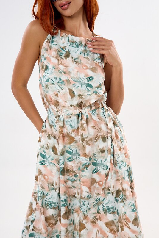 Lika Dress Платье 538317 10433 Белый/Бежевый