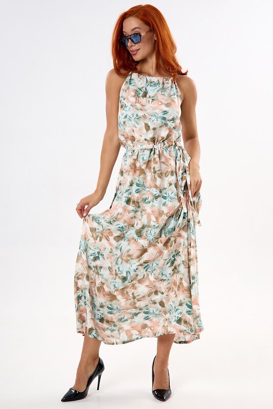 Lika Dress Платье 538317 10433 Белый/Бежевый