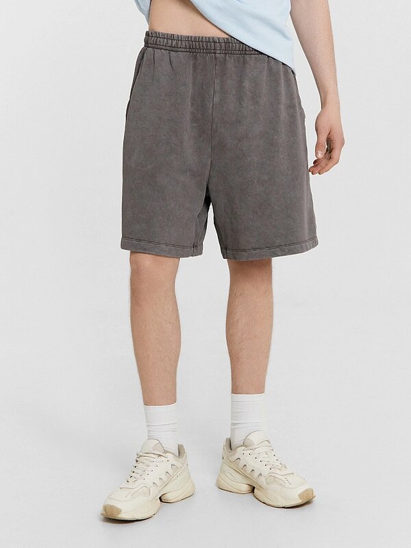 MARK FORMELLE Шорты 538491 131092 ACID WASH т.оливковый